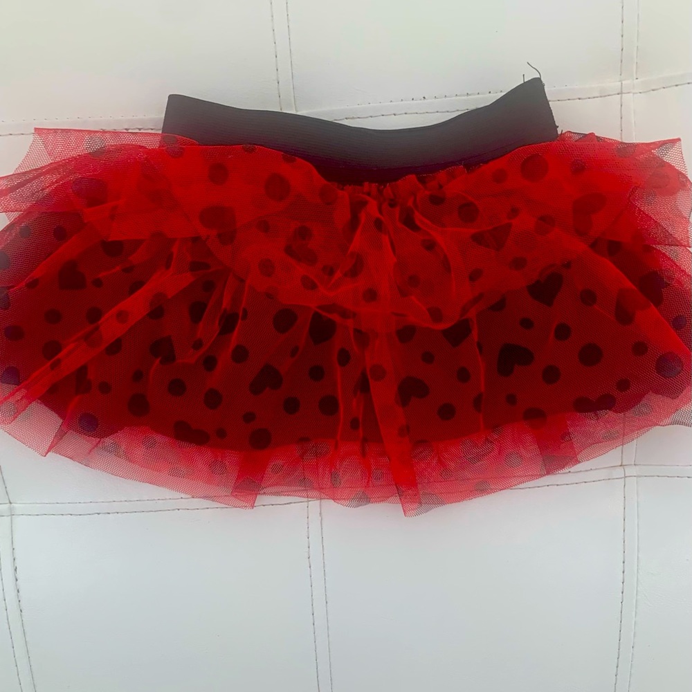 Ladybug tutu skirt